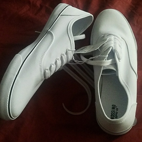 Mossimo flat white shoes size 10 - Picture 6 of 8